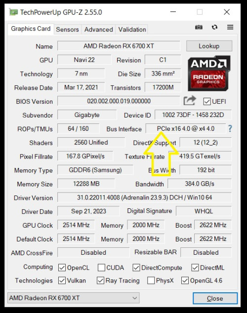 6700XT GPUz