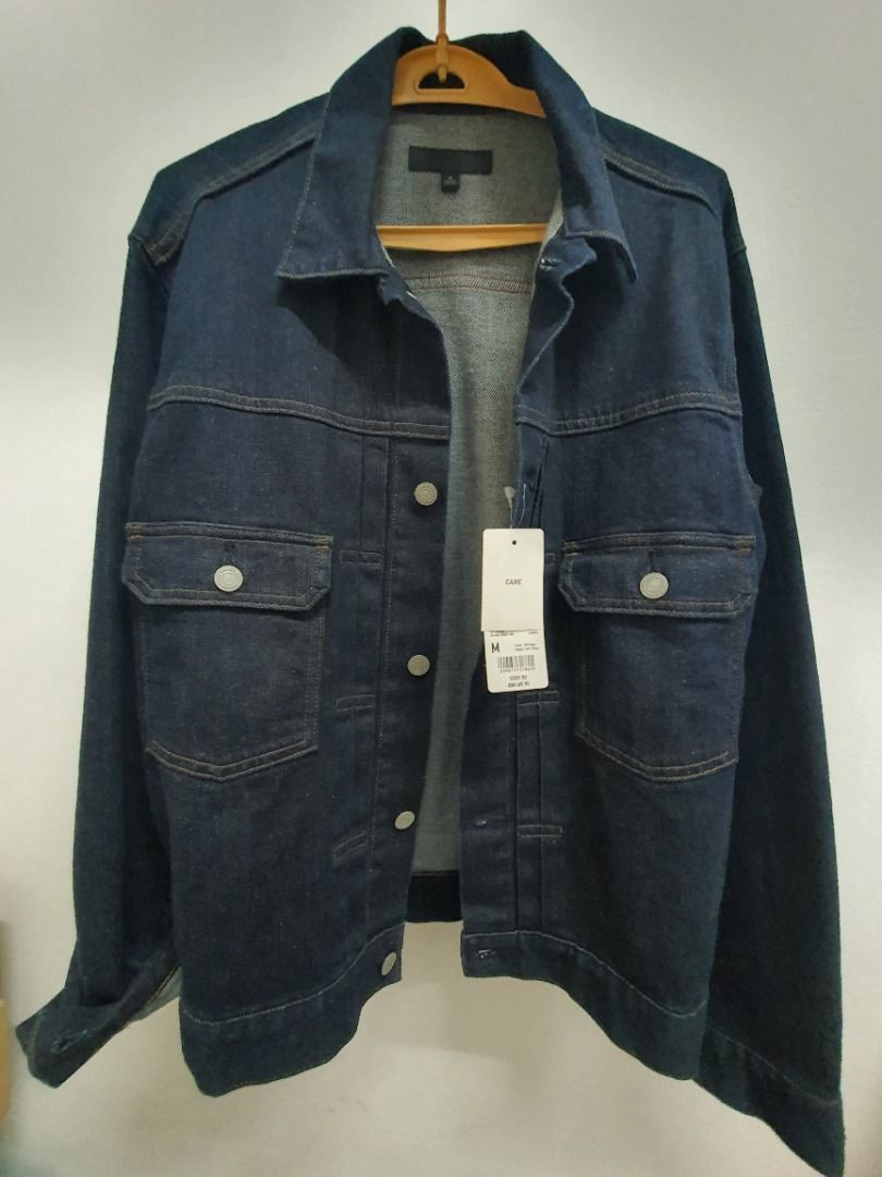 Uniqlo black hot sale denim jacket