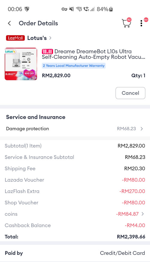 Screenshot 20231111 000644 Lazada