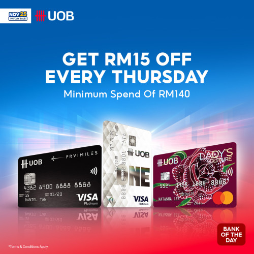 get RM 15 every thursday