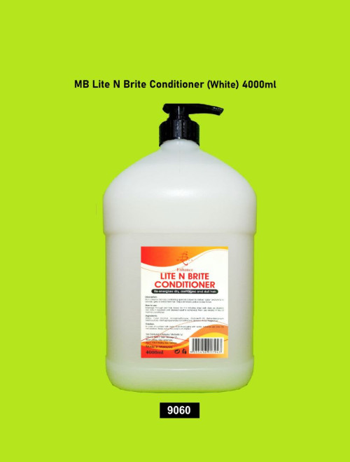 12g 9060 MB Lite N Brite Conditioner (White) 4000ml