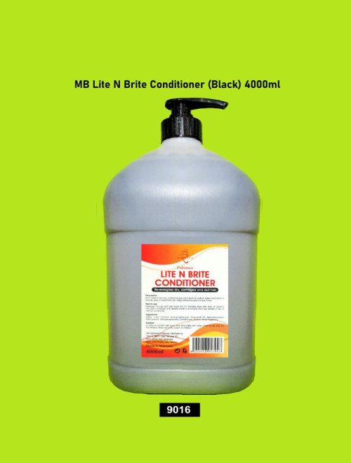12e 9016 MB Lite N Brite Conditioner (Black) 4000ml