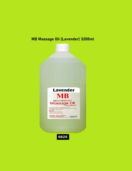 1a 9825 MB Massage Oil (Lavender) 3200ml