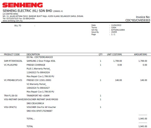Receipt