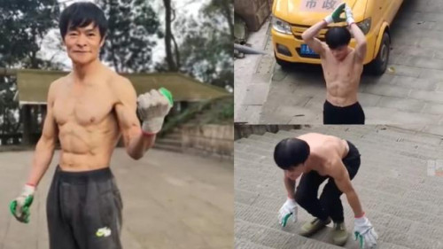 Can you believe this Chinese man is 70 years old? Punishing daily exercise  regime spanning 45 years sustains looks, attitude of a 20-something