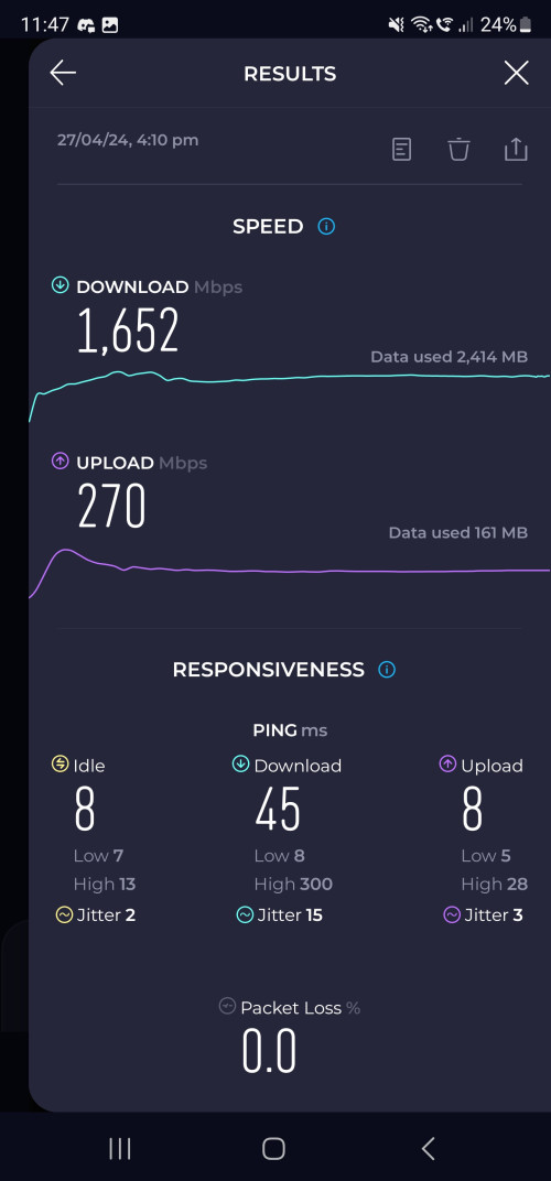 Screenshot 20240427 234731 Speedtest