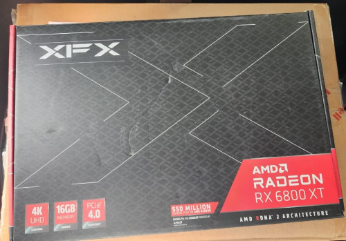 XFX RX6800XT Box