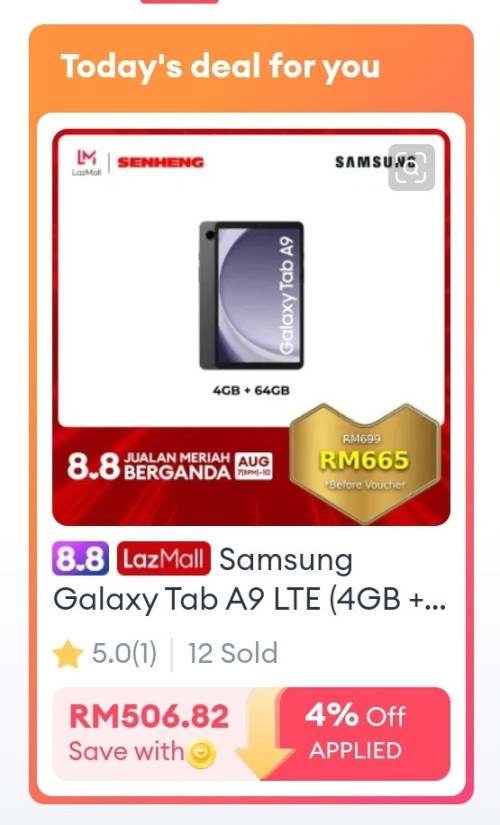 Screenshot 20240810 223008 Lazada