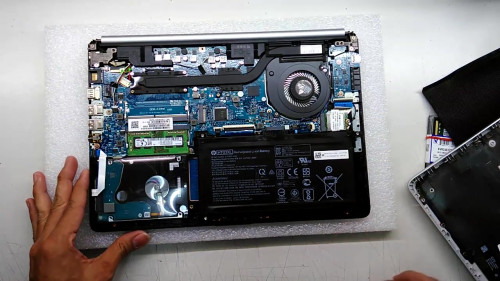 2 Tukar Battery Untuk HP Notebook 14s cf0040TX