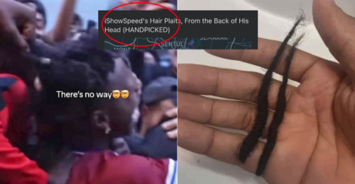 Screenshot 2024 09 28 at 02 16 49 M'sian Fan Snatched iShowSpeed's Hair Plaits And Is Selling Them F