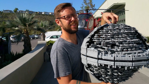 wired star wars lego destruction behind the scenes star wars lego death star gets destroyed with a b