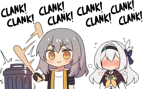  trailblazer firefly and stelle honkai and 1 more drawn by hinghoi 28e680986d16358b42be66ed0f39e078