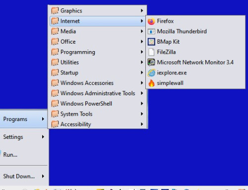 startmenu