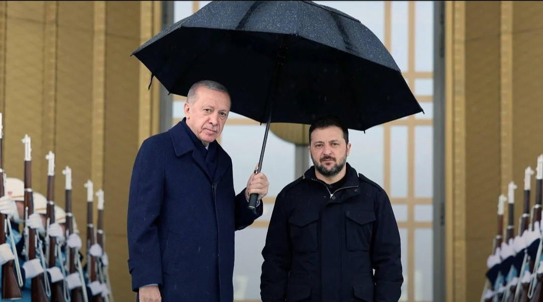 Statement of support for Zelensky from the Erdogan