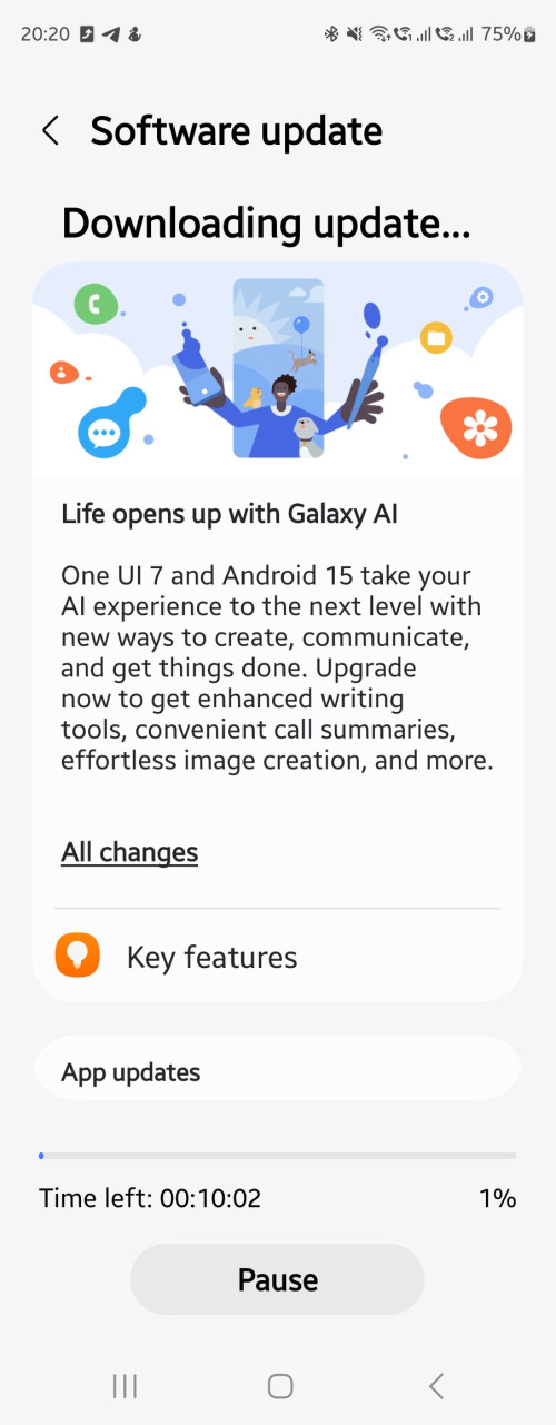Screenshot 20250428 202025 Software update