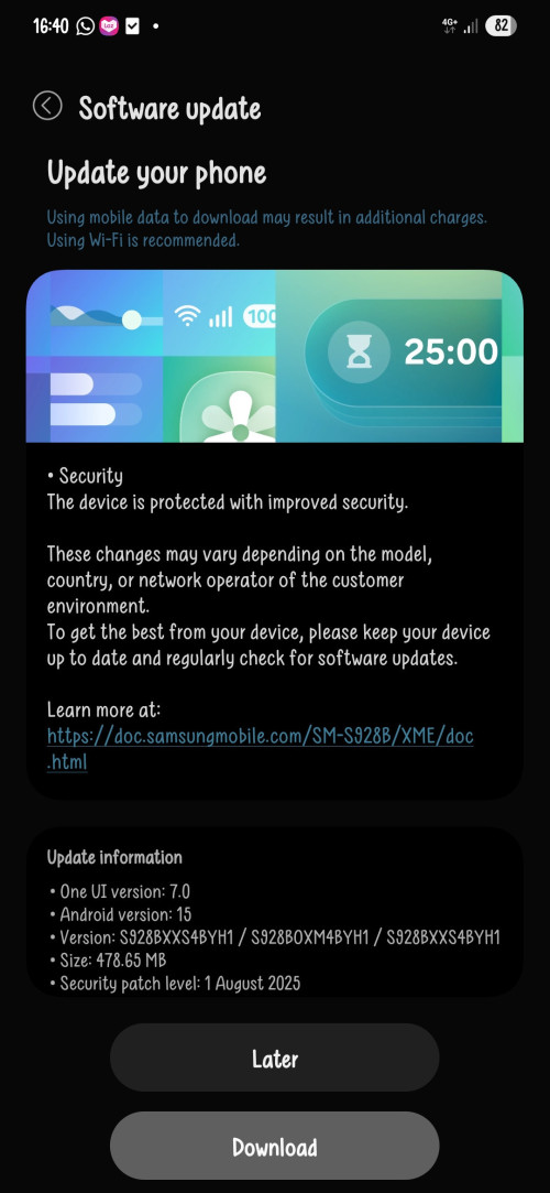Screenshot 20250812 164008 Software update