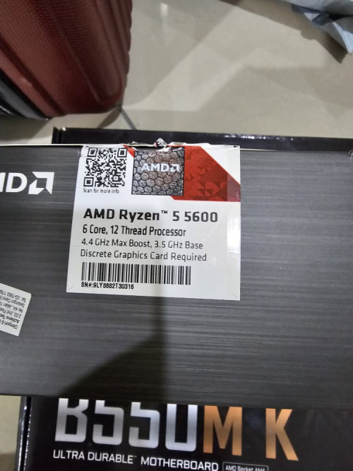 Ryzen5 5600 GigabyteB550 M K PROC