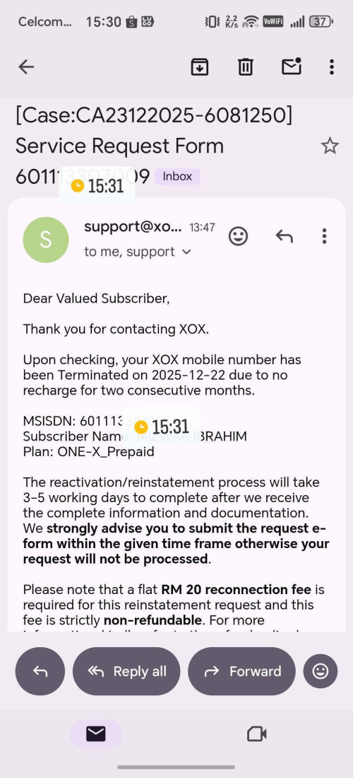 xox p