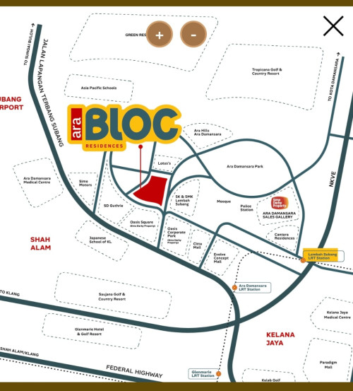 Ara Bloc location
