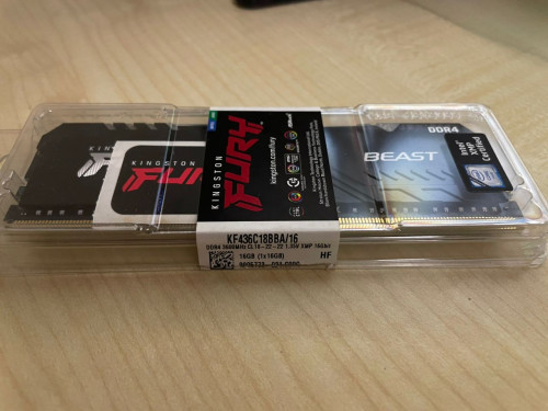 16gb ram kingston fury rgb 3600