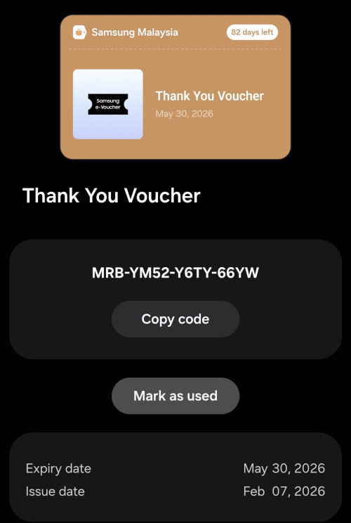 Screenshot 20260309 213647 Samsung Wallet