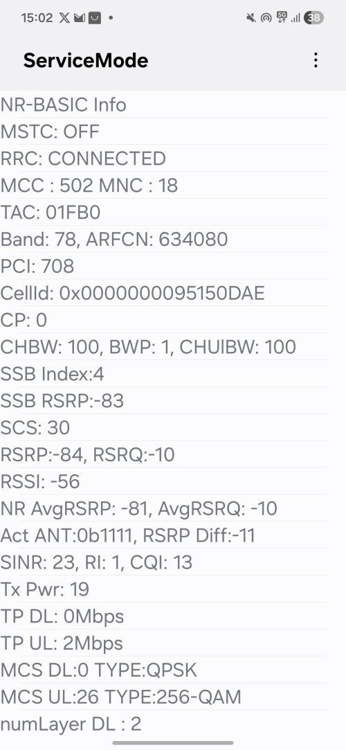 Screenshot 20260316 150244 Service mode RIL