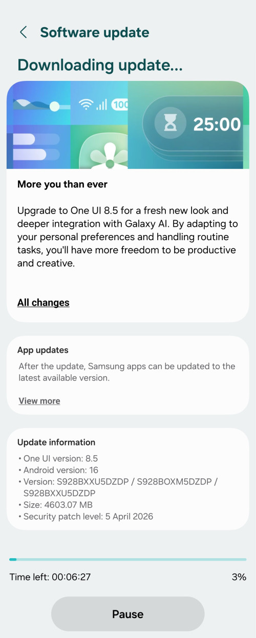 Screenshot 20260518 170914 Software update