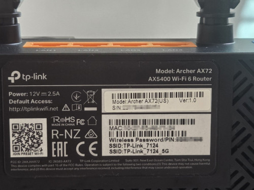 AX72 label 2