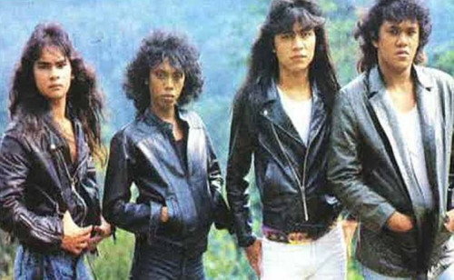 rock long hair