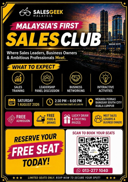 Sales Club Invite