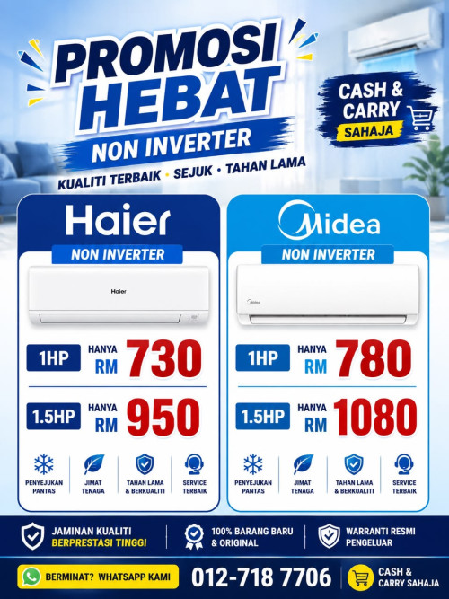 Haier Midea Promo