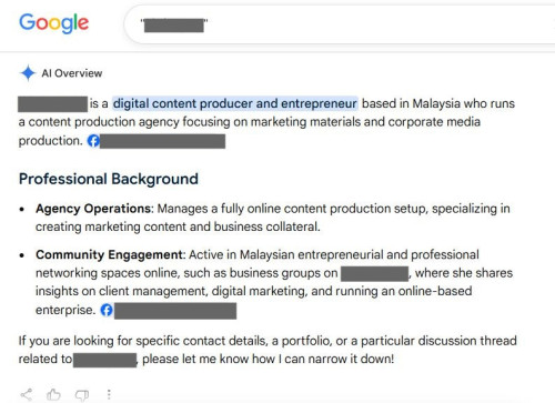 ai overview censored
