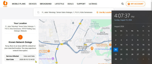 UMobile Down