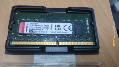 Kingston ddr4 2666 sodimm 8GB