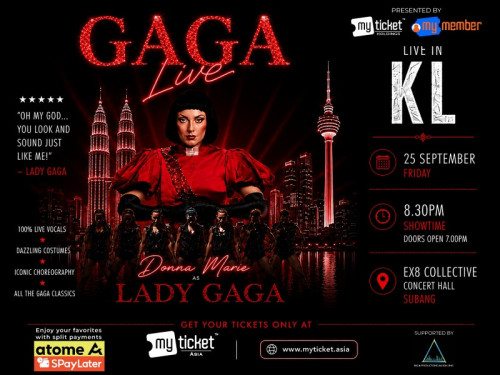 myticket GAGA KL POSTER BNPL
