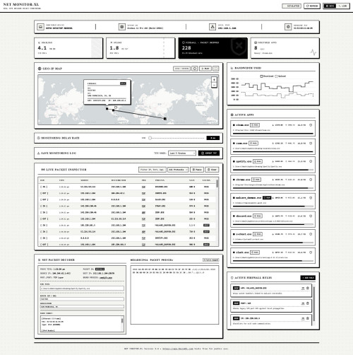 net packet monitor xl