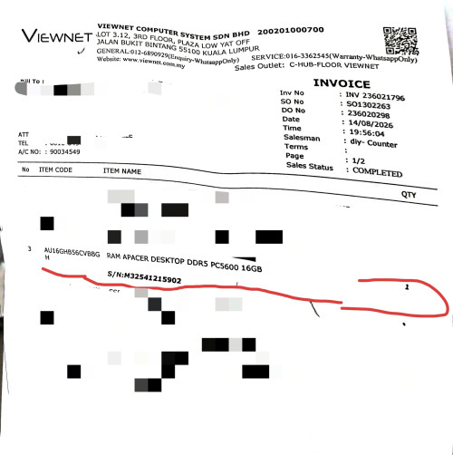 receipt