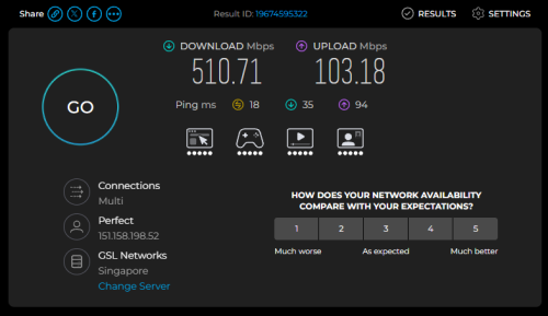 Elpis DNS Speedtest SG Endpoint