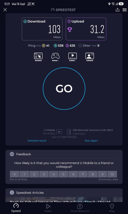 Screenshot 20260916 122106 Speedtest